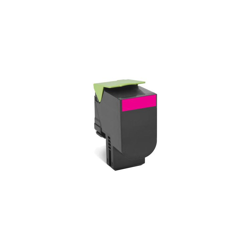 Lexmark 80C2SME cartuccia toner 1 pz Originale Magenta