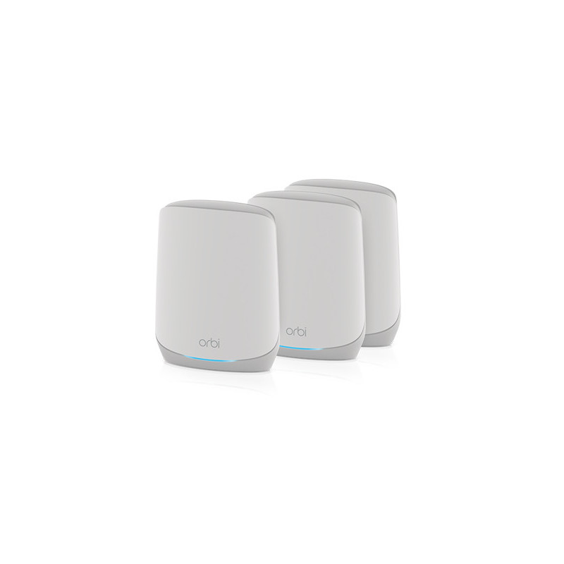 NETGEAR Orbi RBK763S Banda tripla (2.4 GHz/5 GHz/5 GHz) Wi-Fi 6 (802.11ax) Bianco 7 Interno