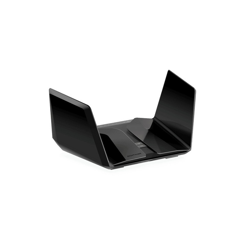 NETGEAR Nighthawk RAXE500 router wireless Gigabit Ethernet Tri-band (2,4 GHz/5 GHz/6 GHz) Nero