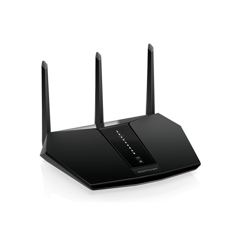 NETGEAR Nighthawk AX/5-Stream AX2400 WiFi 6 Router (RAX30) router wireless Gigabit Ethernet Dual-band (2.4 GHz/5 GHz) Nero