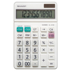 Sharp EL-331W calcolatrice Calcolatrice finanziaria Bianco