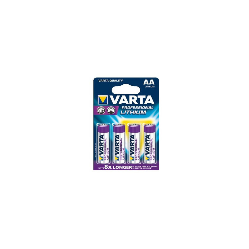 Varta 4x AA Lithium Batteria monouso Stilo AA Litio