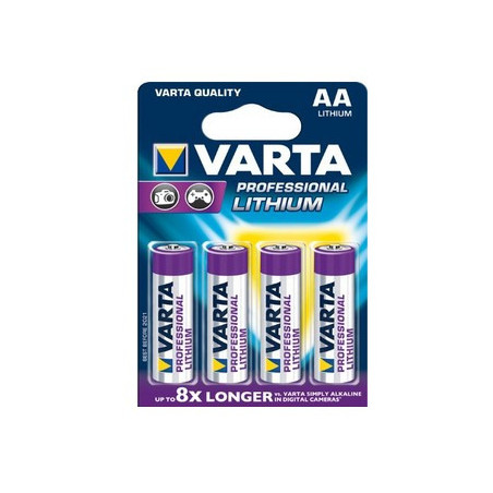 Varta 4x AA Lithium Batteria monouso Stilo AA Litio