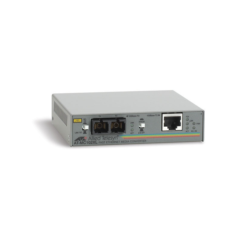 Allied Telesis AT-MC102XL convertitore multimediale di rete 100 Mbit/s