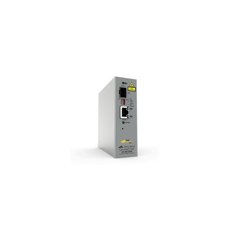 Allied Telesis AT-IMC2000TP/SP-980 convertitore multimediale di rete 1000 Mbit/s 850 nm Grigio