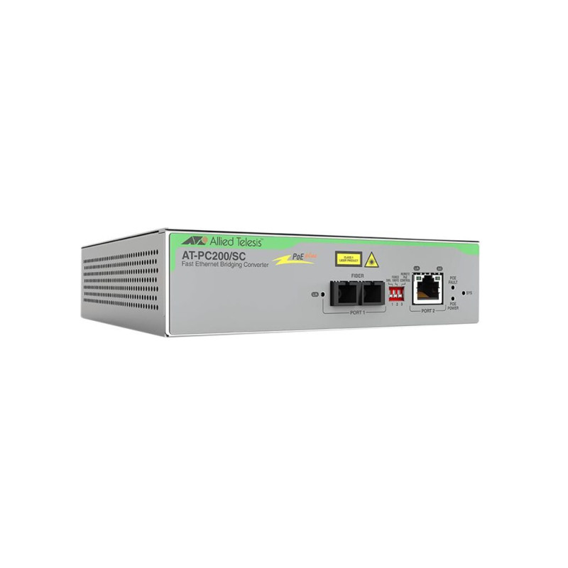 Allied Telesis AT-PC200/SC-960 convertitore multimediale di rete 100 Mbit/s Grigio