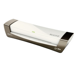 Leitz iLAM Laminator Office A4 Plastificatrice a caldo 400 mm min Argento, Bianco