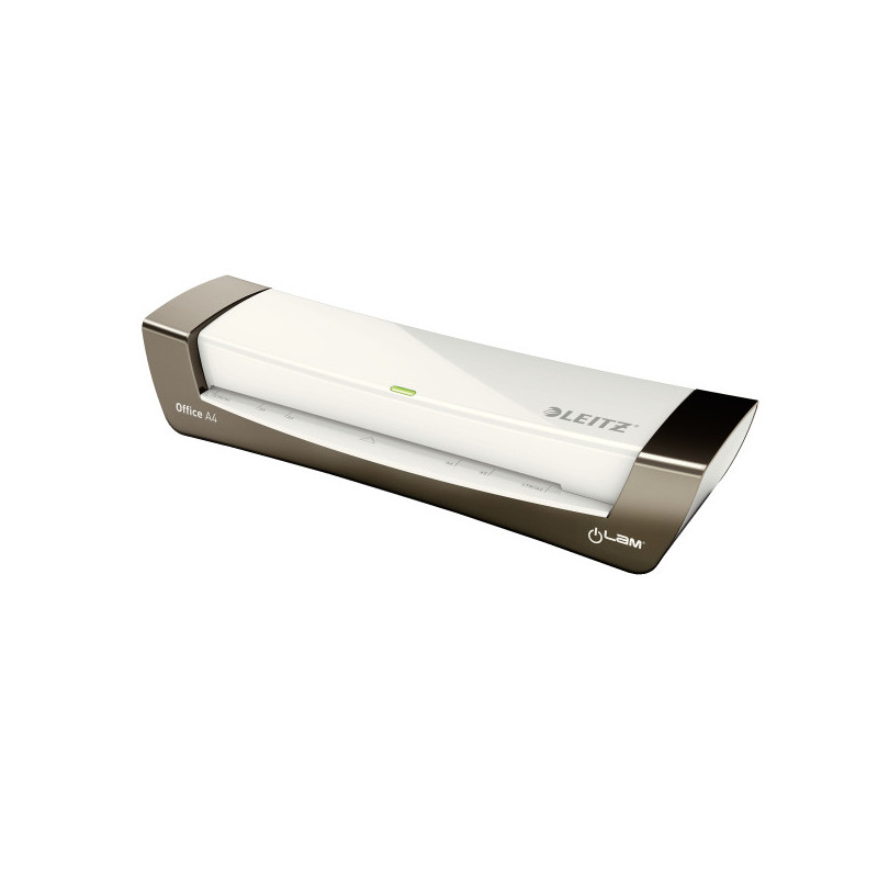 Leitz iLAM Laminator Office A4 Plastificatrice a caldo 400 mm/min Argento, Bianco