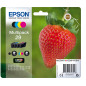 Epson Strawberry Multipack Fragole 4 colori Inchiostri Claria Home 29