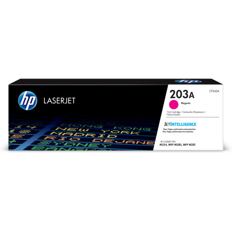 HP Cartuccia toner magenta originale LaserJet 203A