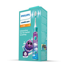 Philips Sonicare For Kids Spazzolino Elettrico Sonico Azzurro HX6322 04