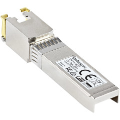 StarTech.com Modulo Ricetrasmettitore in Rame SFP+ RJ45 10 Gigabit Conforme MSA - 10GBASE-T