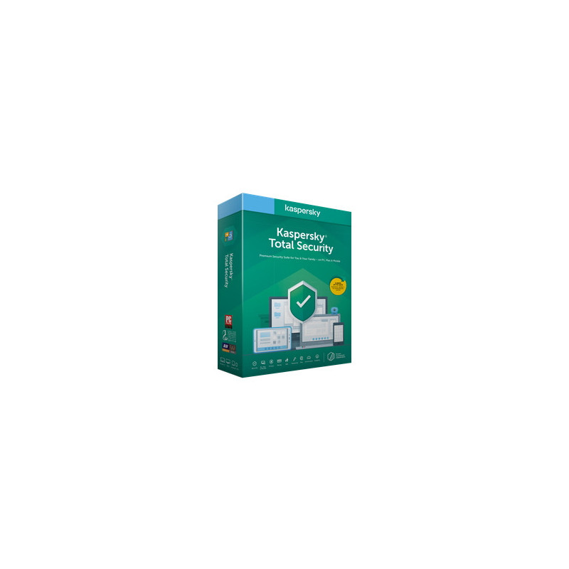 Kaspersky Total Security 2020 Sicurezza antivirus Base 1 anno/i