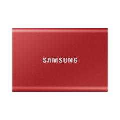 Samsung Portable SSD T7 500 GB USB tipo-C 3.2 Gen 2 (3.1 Gen 2) Rosso