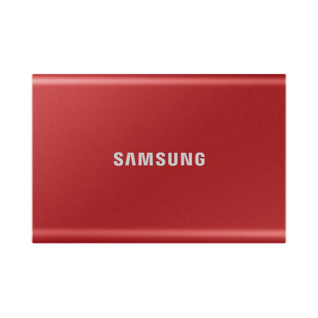 Samsung Portable SSD T7 500 GB USB tipo-C 3.2 Gen 2 (3.1 Gen 2) Rosso