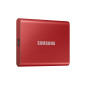 Samsung Portable SSD T7 500 GB USB tipo-C 3.2 Gen 2 (3.1 Gen 2) Rosso