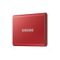 Samsung Portable SSD T7 500 GB USB tipo-C 3.2 Gen 2 (3.1 Gen 2) Rosso