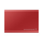 Samsung Portable SSD T7 500 GB USB tipo-C 3.2 Gen 2 (3.1 Gen 2) Rosso