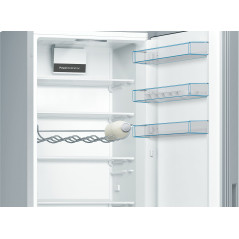 Bosch Serie 4 KGV39VLEAS Frigorifero combinato da libera installazione 201 x 60 cm Metal look Classe E