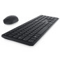 DELL KM5221W tastiera Mouse incluso Ufficio RF Wireless QWERTY US International Nero