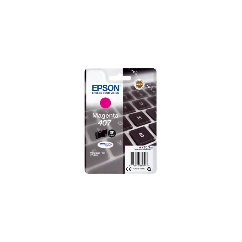 Epson WF-4745 cartuccia d'inchiostro 1 pz Originale Resa elevata (XL) Magenta