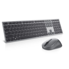 DELL KM7321W tastiera Mouse incluso Ufficio RF senza fili + Bluetooth QWERTY US International Grigio, Titanio