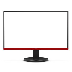 AOC 90 Series G2490VXA LED display 60,5 cm (23.8") 1920 x 1080 Pixel Full HD Nero, Rosso