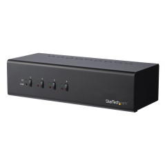 StarTech.com Switch KVM DVI a 4 porte Dual-Monitor Dual-Link con Hub USB 3.0