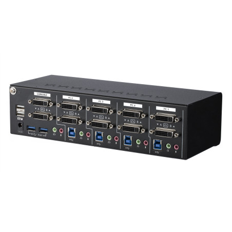 StarTech.com Switch KVM DVI a 4 porte Dual-Monitor Dual-Link con Hub USB 3.0