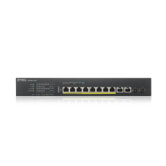 Zyxel XS1930-12HP-ZZ0101F switch di rete Gestito L3 10G Ethernet (100/1000/10000) Supporto Power over Ethernet (PoE) Nero