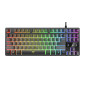 Trust GXT 833 Thado TKL tastiera Gaming USB QWERTY Italiano Nero