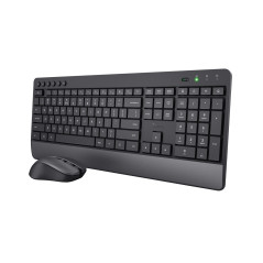 Trust Trezo tastiera Mouse incluso Universale RF Wireless QWERTY Italiano Nero