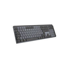 Logitech MX Mechanical tastiera Ufficio RF senza fili + Bluetooth QWERTY Danese, Finlandese, Norvegese, Svedese Grafite, Grigio