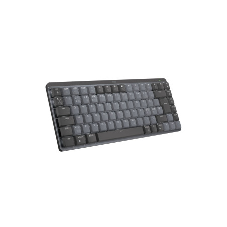 Logitech MX Mini Mechanical tastiera Ufficio RF senza fili + Bluetooth QWERTY Danese, Finlandese, Norvegese, Svedese Grafite,