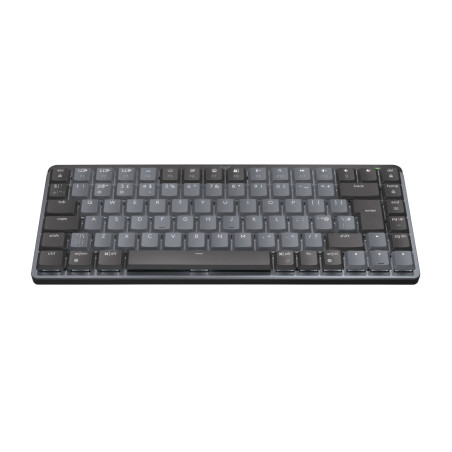 Logitech MX Mini Mechanical tastiera Ufficio RF Wireless QWERTY Inglese UK Grafite, Grigio