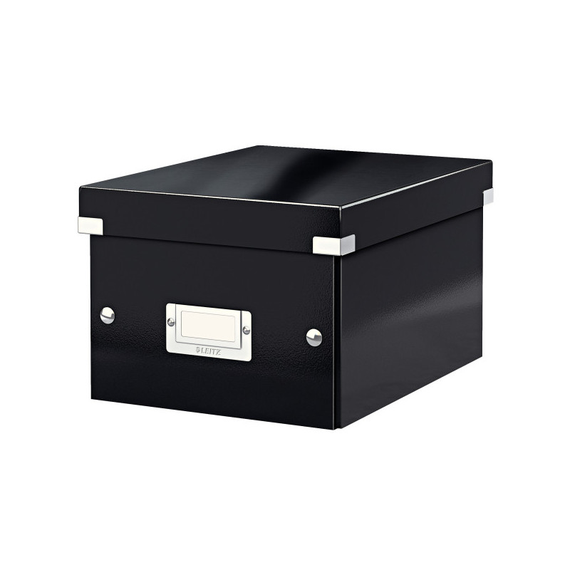 Leitz Storage Box Click & Store Small scatola per la conservazione di documenti Faesite Nero