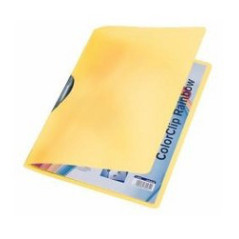 Leitz 4176-01-15 cartellina con fermafoglio Giallo