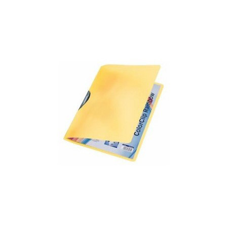 Leitz 4176-01-15 cartellina con fermafoglio Giallo