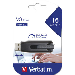 Verbatim V3 - Memoria USB 3.0 16 GB - Nero