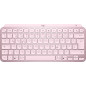 Logitech MX Keys Mini tastiera Ufficio RF senza fili + Bluetooth QWERTZ Tedesco Rosa