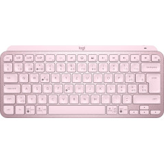 Logitech MX Keys Mini tastiera Ufficio RF senza fili + Bluetooth QWERTZ Svizzere Rosa