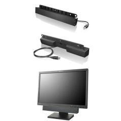 Lenovo USB Soundbar Nero 2.0 canali 2,5 W