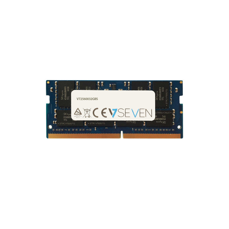 V7 V72560032GBS memoria 32 GB 1 x 32 GB DDR4 3200 MHz