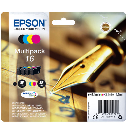 Epson Pen and crossword Multipack Penna e cruciverba 4 colori Inchiostri DURABrite Ultra 16