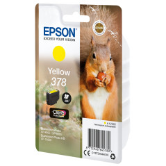 Epson Squirrel Singlepack Yellow 378 Claria Photo HD Ink