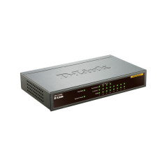 D-Link DES-1008PA switch di rete Non gestito Fast Ethernet (10/100) Supporto Power over Ethernet (PoE) Nero