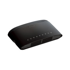 D-Link DES-1008D Non gestito Fast Ethernet (10/100) Nero