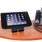 StarTech.com Stand Antifurto con chiave per iPad - Montabile a Parete o Scrivania - Metallo