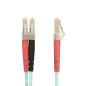 StarTech.com Cavo in Fibra Ottica Multimodale OM4 LC/LC UPC da 25 m, Fibra LOMMF/VCSEL da 50/125 µm, reti 100G, Cavo Ottico con