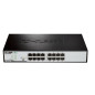 D-Link DGS-1016D/E switch di rete Non gestito Nero, Metallico